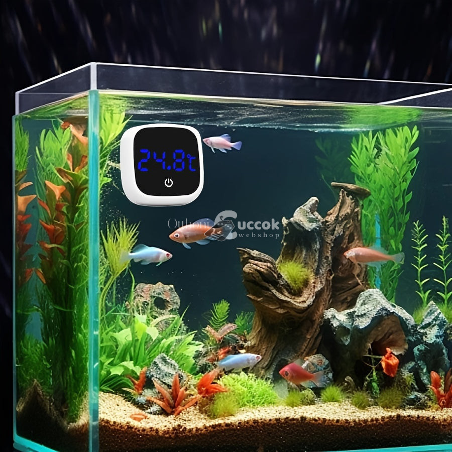 Image of Akvárium-hőmérő, Hosszan Tartó, Akár 5 Éves Akkumulátor-élettartam