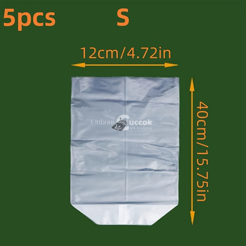 Image of 5db Újrahasználható PE Szivárgásmentes Hordozható Halhordozó Zacskó