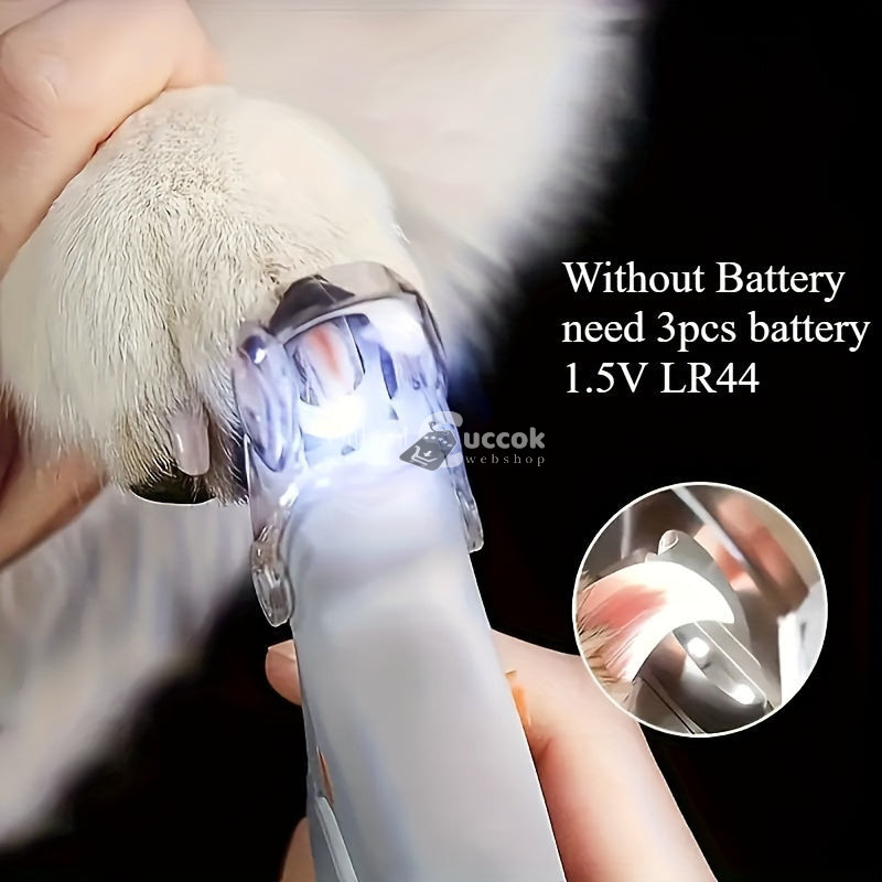 Image of LED-es háziállat körömvágó nagyítóval