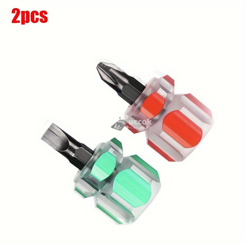 Image of 2db precíziós csavarhúzó készlet átlátszó fogantyúval