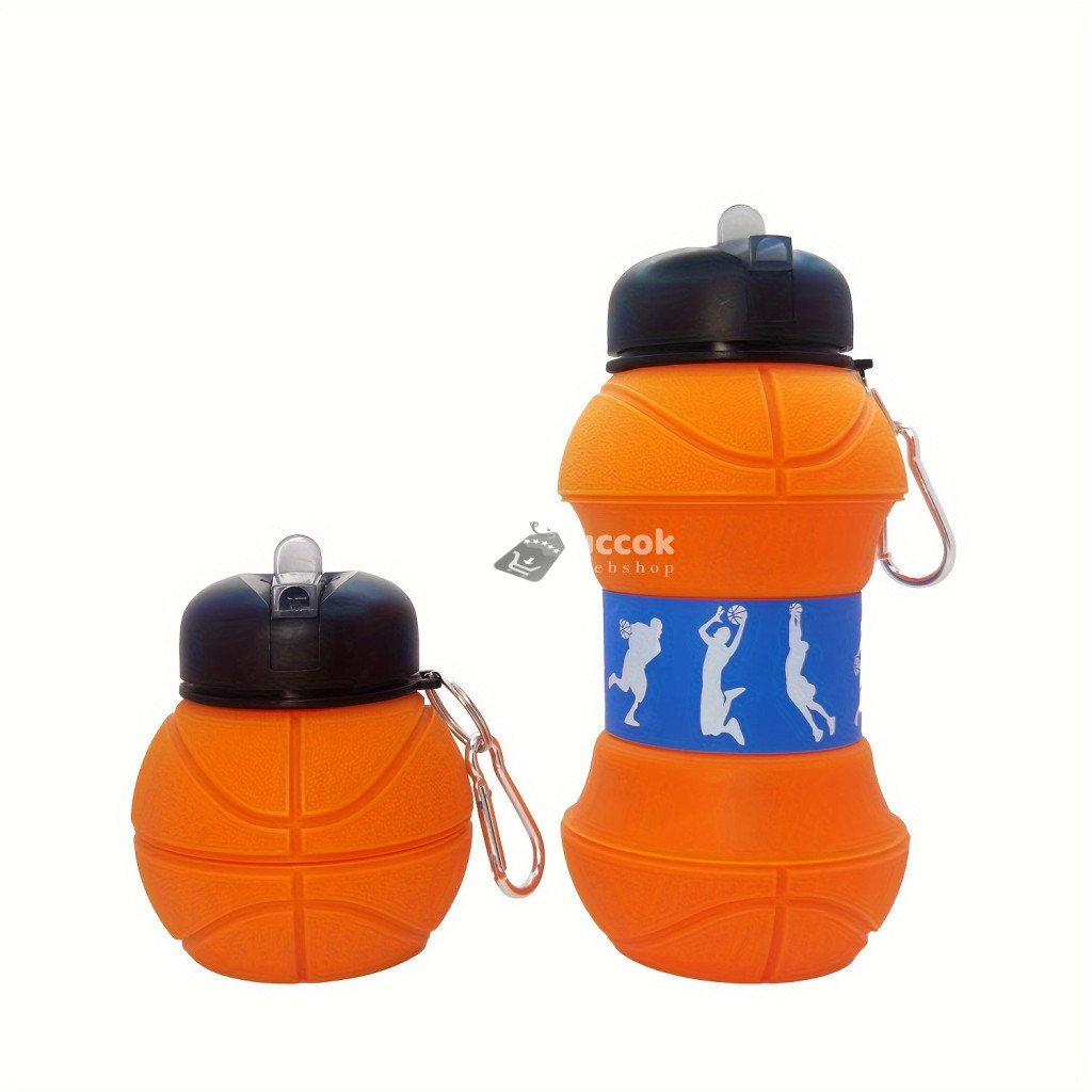 Image of Összecsukható kosárlabda alakú sportss vizes palack