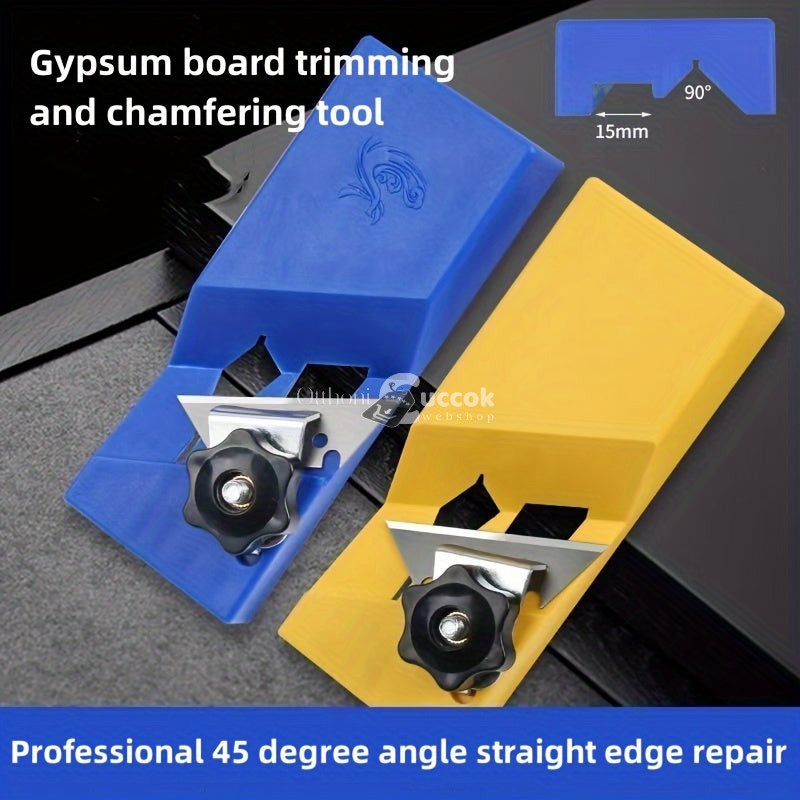Image of 45 fokos szögű gyalu gipszkartonhoz, fához és műanyaghoz