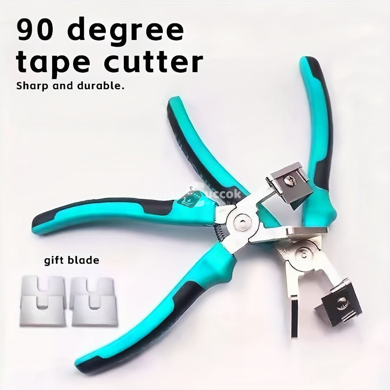Image of Alumínium ajtó és ablak tömítőszalag olló és fogó, 90 fokos derékszögű szalagvágó