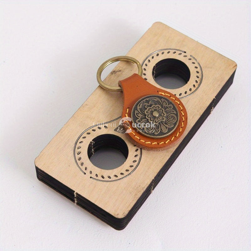 Image of Bőr kézműves bélyegző és lyukasztó készlet