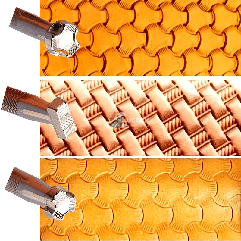 Image of 3db Professzionális Bőrbélyegző Eszköz