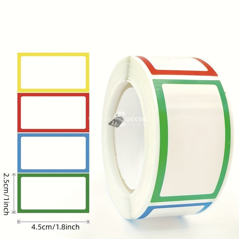 Image of 1 tekercs színes szélű matrica