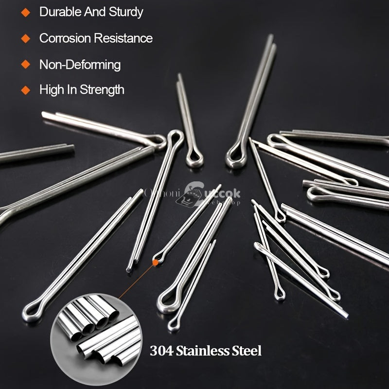 Image of 100db Prémium Rozsdamentes Acél Szegecs Készlet