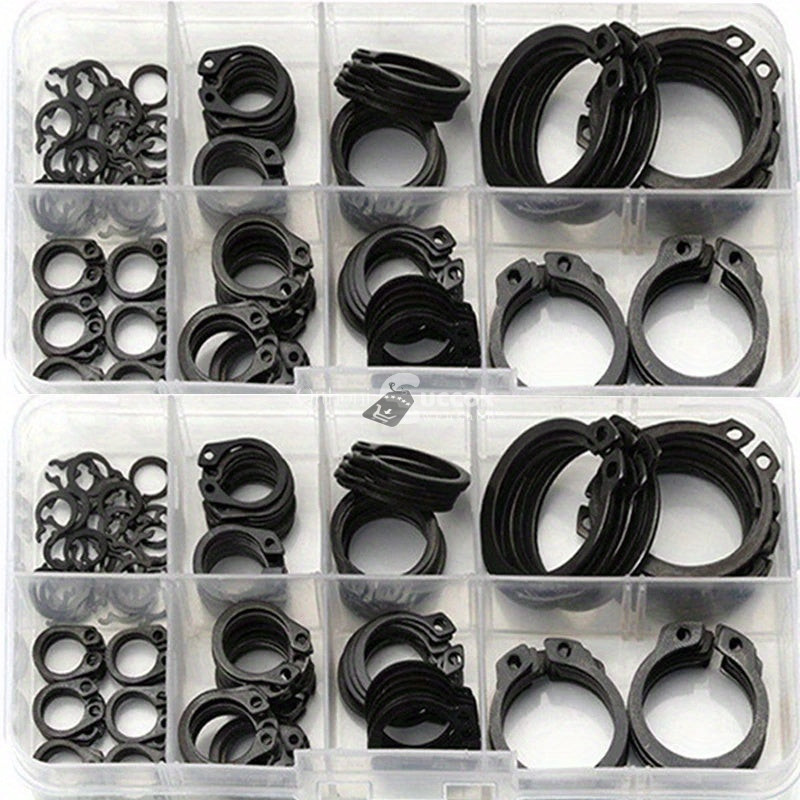 Image of 160 darabos szénacél C-Clip alátét készlet