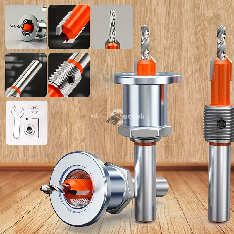 Image of 3 darabos gyorsacél faipari fúrószár készlet 3 mm-es szárral