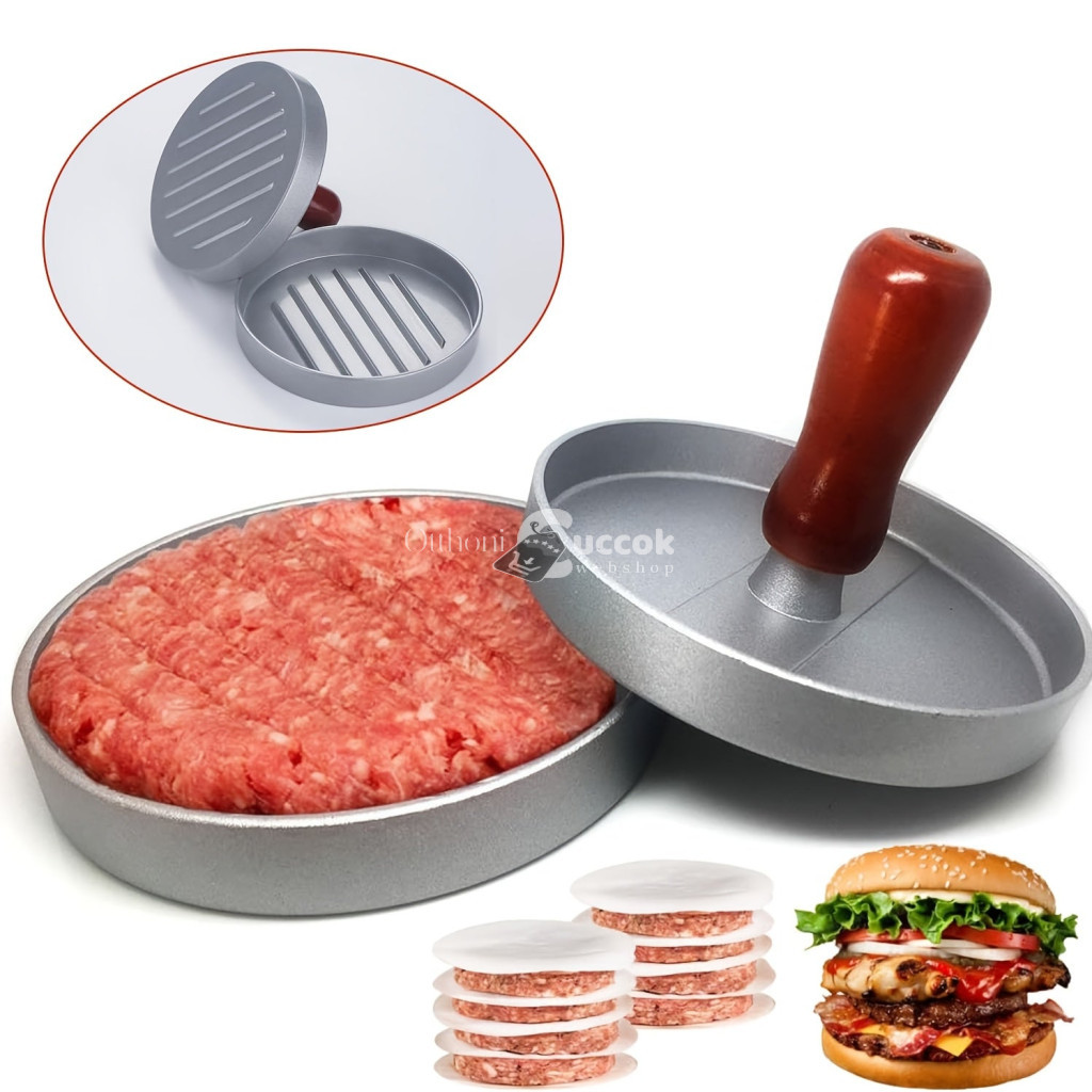 Image of Szürke fém burger prés