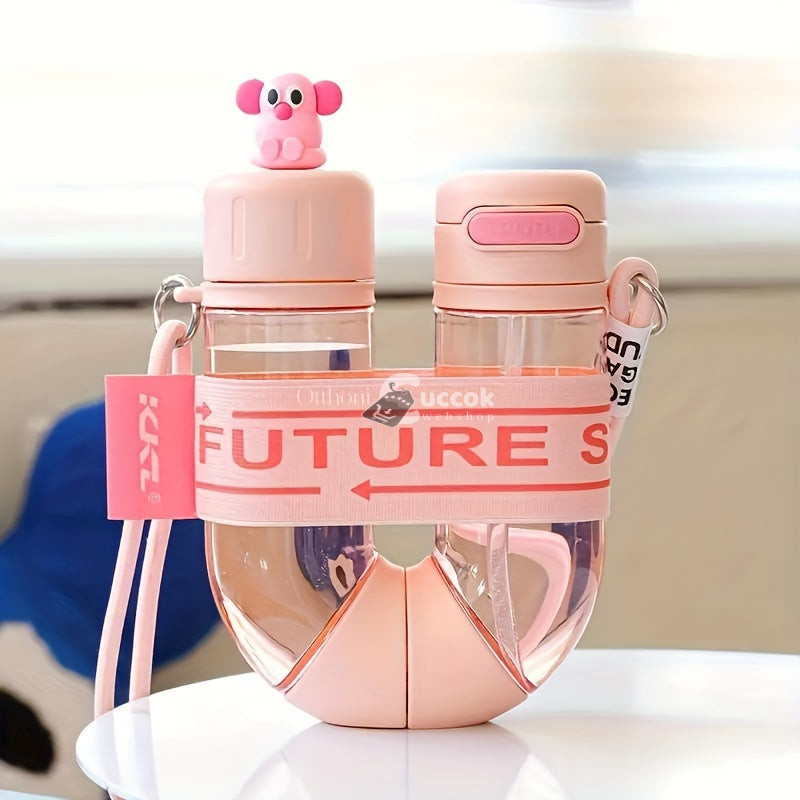 Image of U-alakú kettős rekeszes sport kulacs