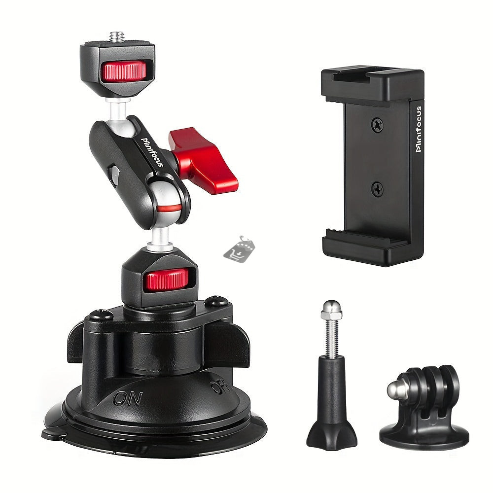 Image of Alumíniumötvözet kettős fej 360°-ban forgatható varázskar tartó