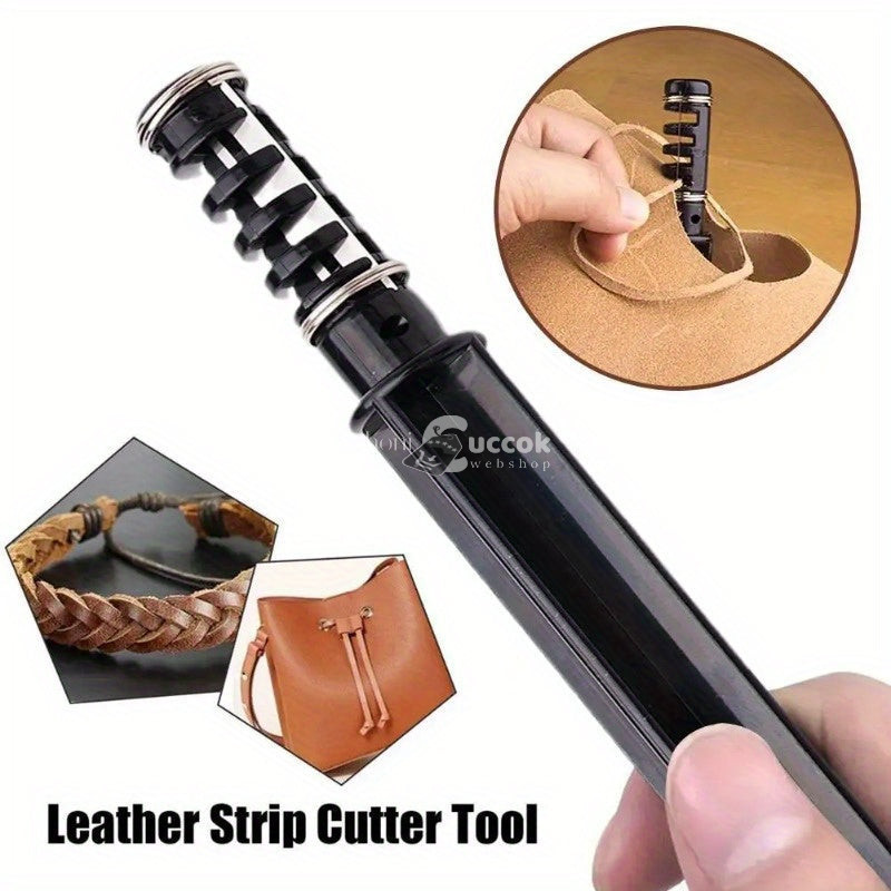 Image of Prémium fém műbőr csíkvágó eszköz