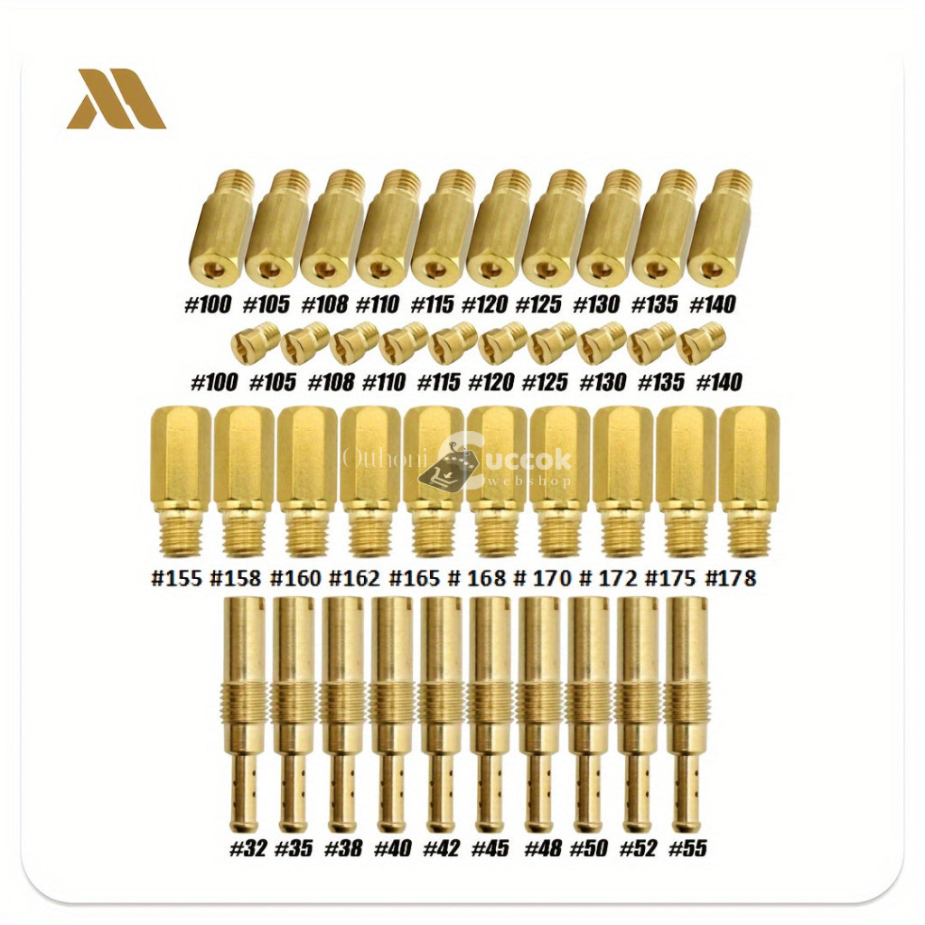 Image of 40db-os Motorkerékpár Karburátor Fúvóka Készlet