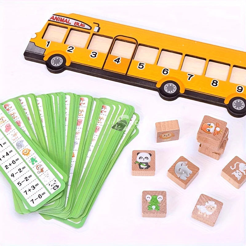 Image of Fa busz kirakós, logikai játék