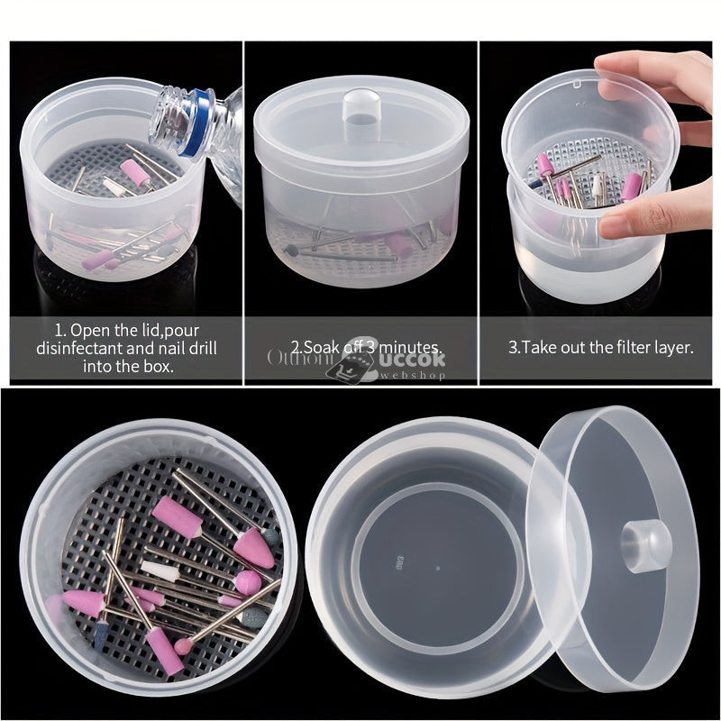 Image of Nail Soaking Bowl Hand Spa Bowl Gél Lakk Eltávolító Tál Manikűr Körömdíszítő Gél Eltávolító Eszköz Barkácsszalonhoz Otthon