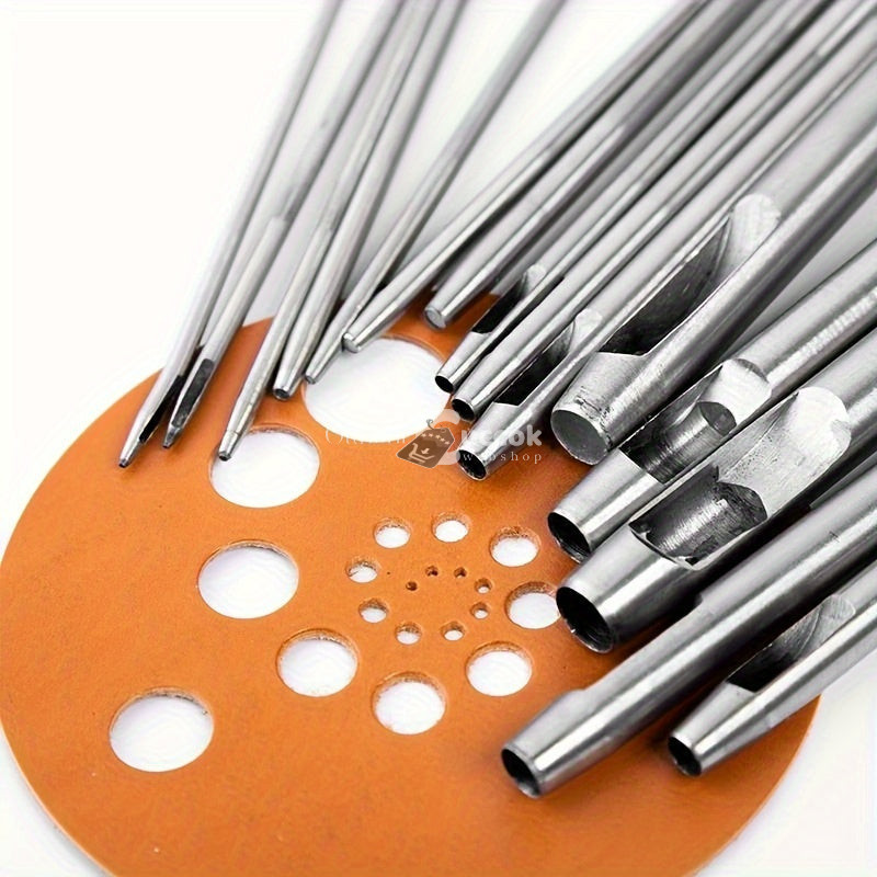 Image of 10 darabos rozsdamentes acél modell gravírozó szerszámkészlet precíz körvonalas részletezéshez