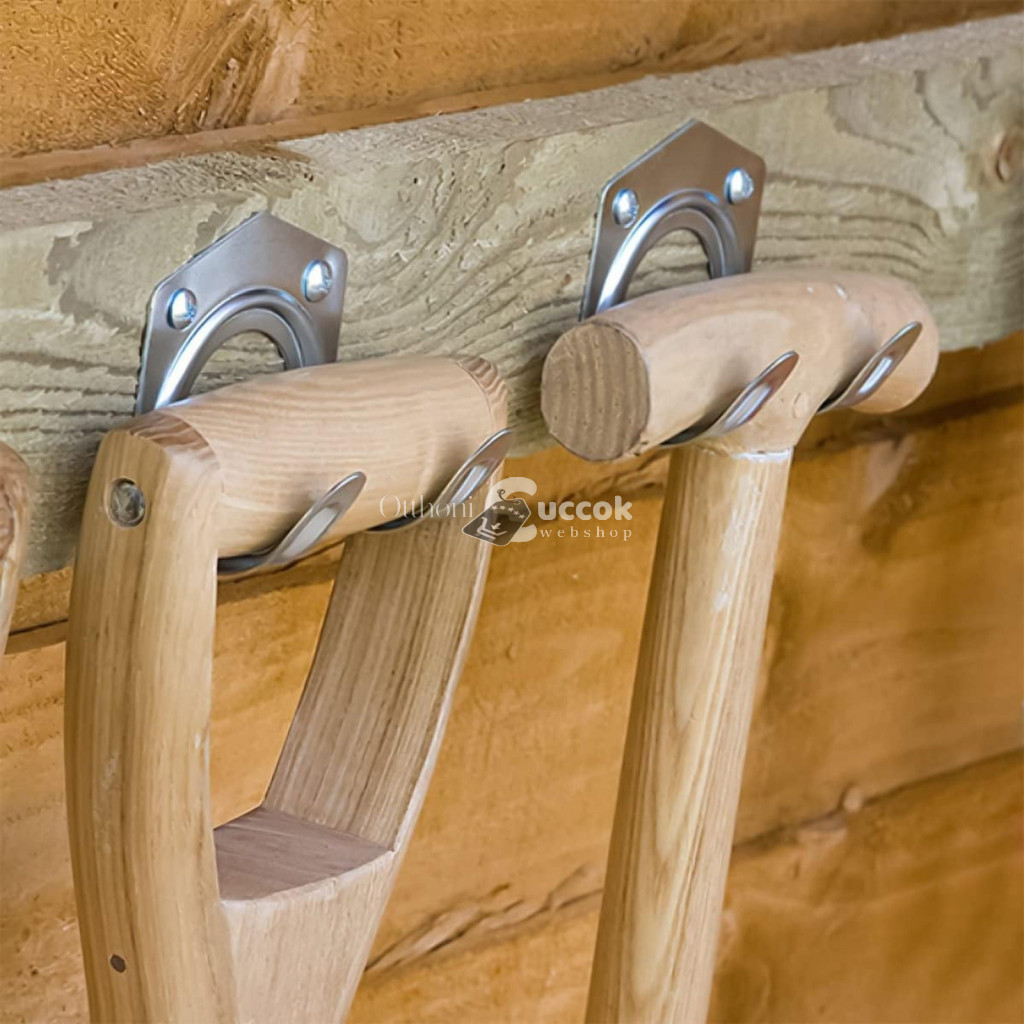 Image of 16db nagy teherbírású dupla kampós akasztó, szerszámtartó készlet,