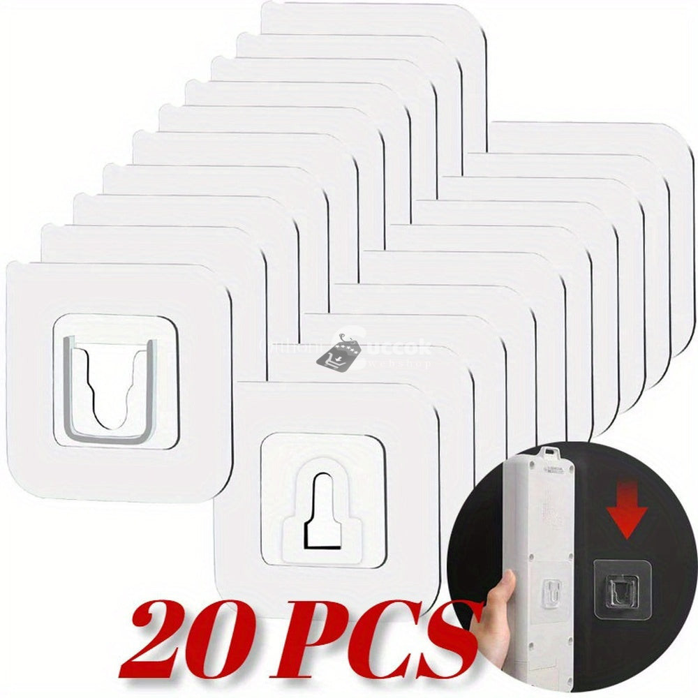 Image of 20 darabos kétoldalas öntapadós fali akasztó