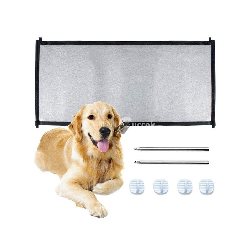 Image of Biztonsági rácsos elválasztó kutya macska ajtó