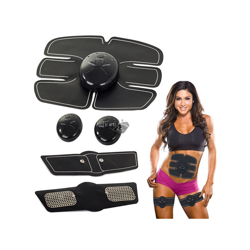 Image of Elektrostimulátor hasi, kar, comb izmokhoz EMS technológiával - fitnesz otthonra, alakformálás, izomnövelés