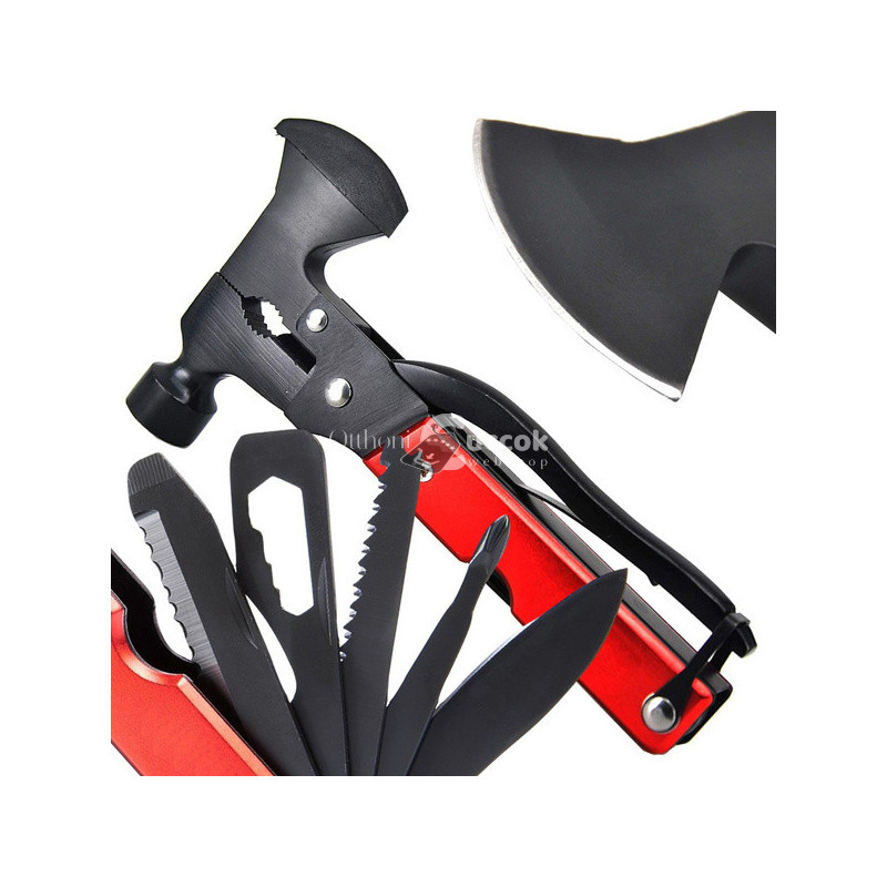 Image of Túlélő kalapács kombinált 17in1 többcélú szerszám - Multifunkciós eszköz