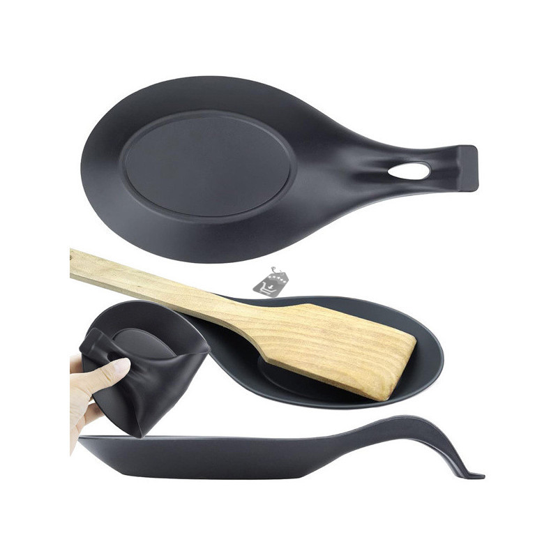 Image of Kanal tároló szilikon csepegtetővel, eszközök alá, merőkanál alá