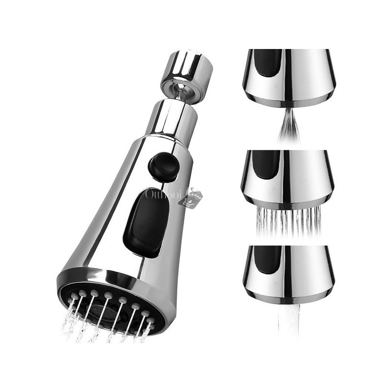 Image of 3 az 1-ben konyhai adapter perlator