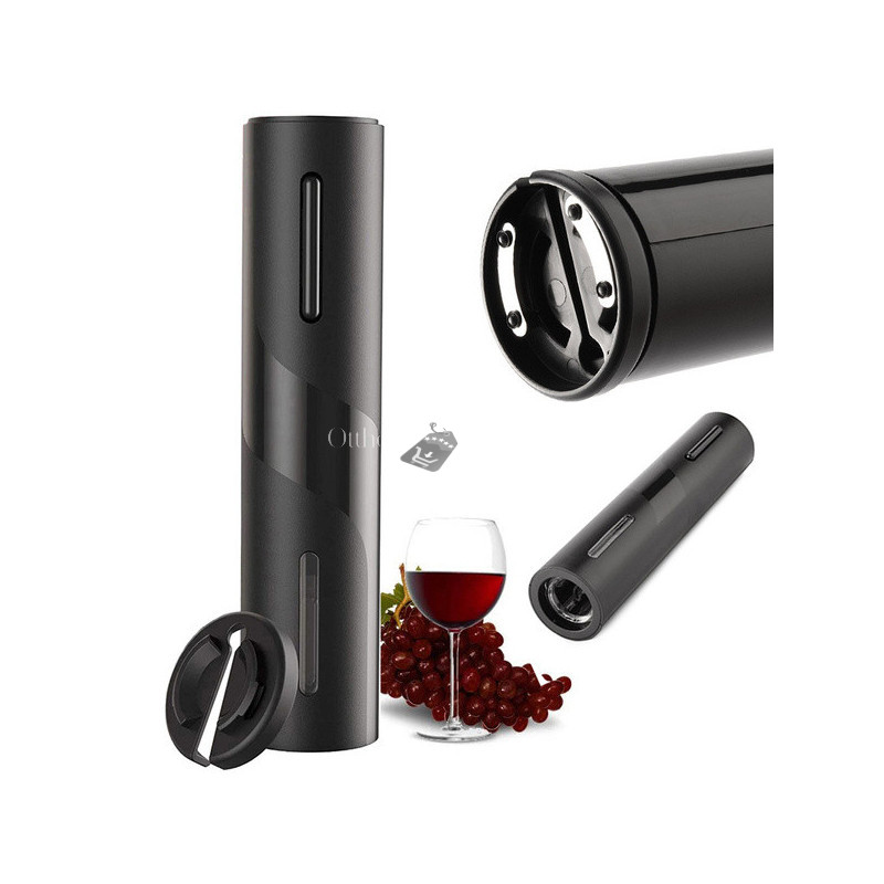 Image of Elektromos dugóhúzó bort nyitó vágó - Borkóstolás, dugóhúzás, ajándék, konyhai eszköz, borászat, borosüveg nyitása