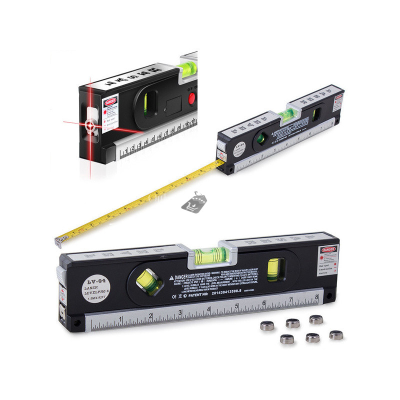 Image of Lézer szintező LED világítással 24 cm