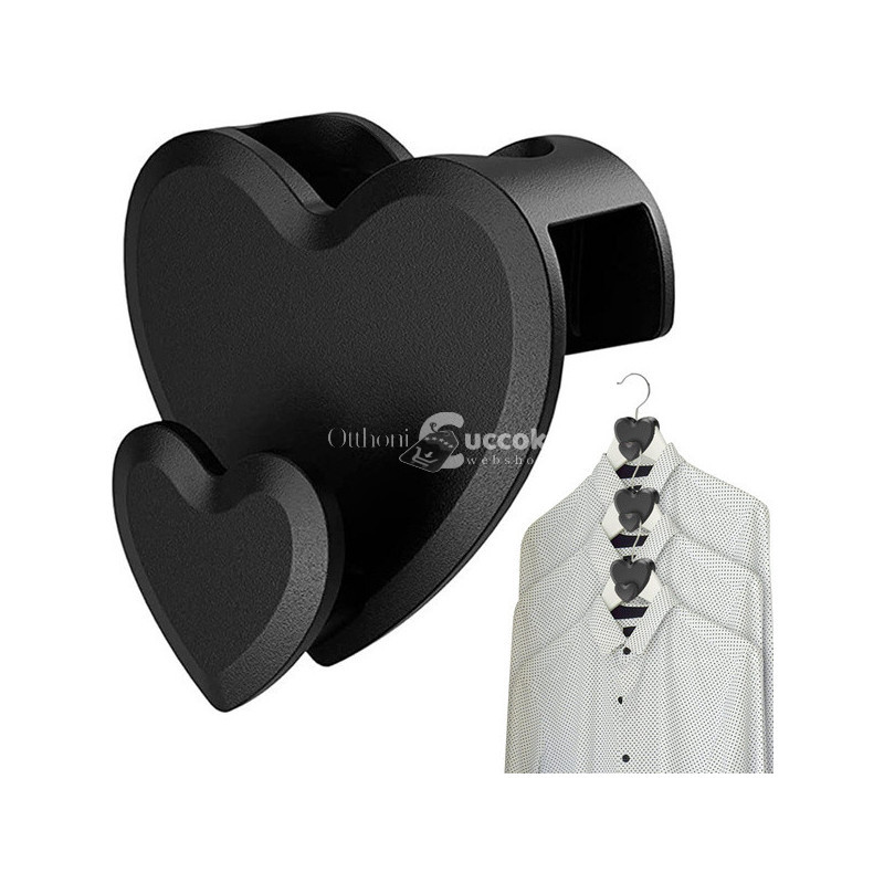 Image of Ruhaakasztó, ruhafogas, ruhatartó szett 12 darabhoz - szervező fogas ruháknak a gardróbban