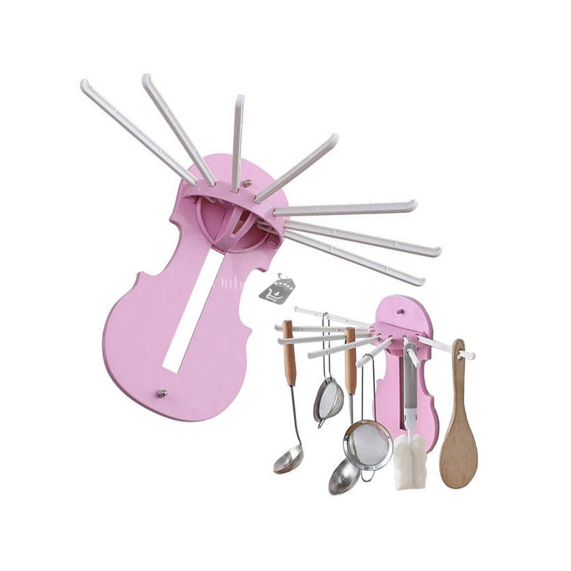 Image of Fürdőszobai és konyhai összecsukható törölközőtartó - praktikus tárolás, helytakarékosság.