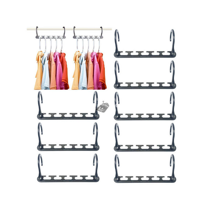 Image of Ruhászekrény szervező vállfa 8 db-hoz maximum