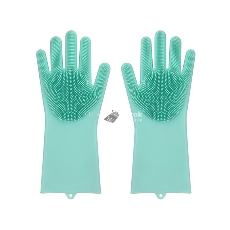 Image of Mosogatós kesztyű szilikon konyhai súrolóval