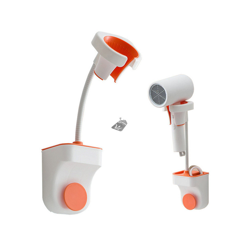 Image of Hajszárító tartó polc fali szervező