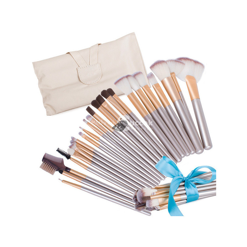 Image of 24 darab profi smink ecset szett tokkal