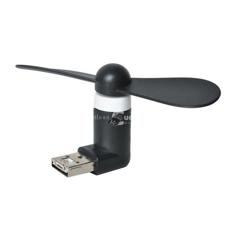 Image of Fekete micro USB ventilátor