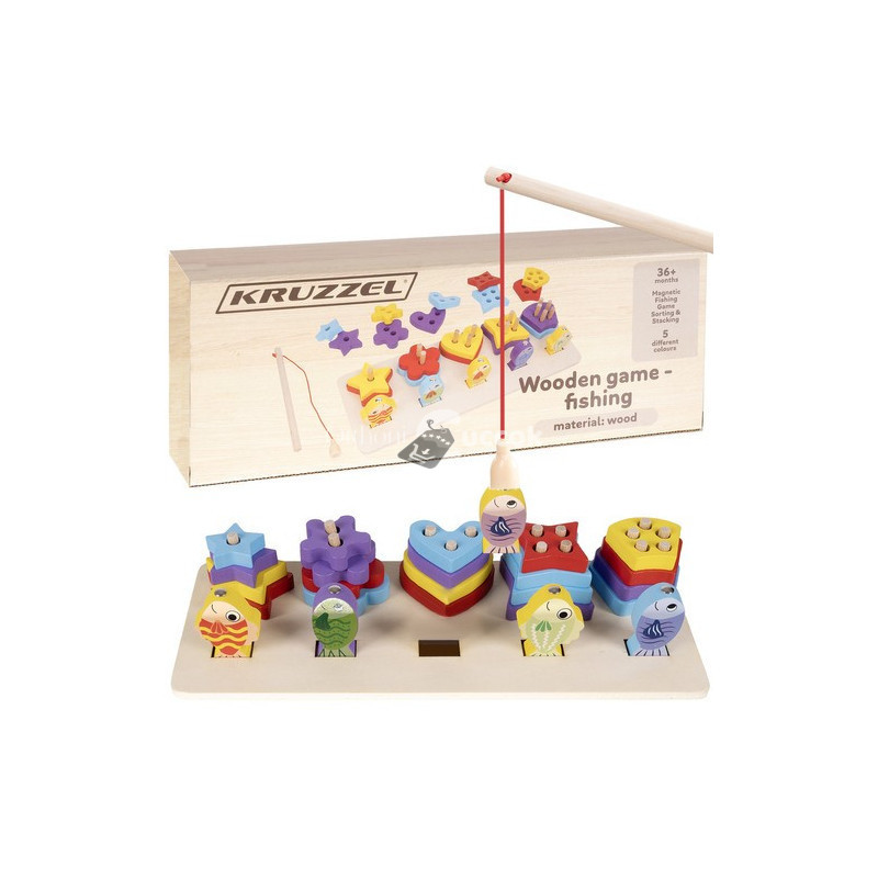 Image of Fa szortírozó - horgász Kruzzel 22565