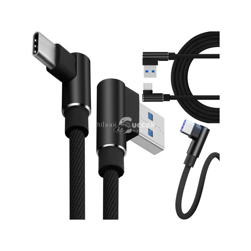 Image of USB-C típusú szögletes töltő QC kábel